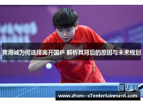 黄海诚为何选择离开国乒 解析其背后的原因与未来规划